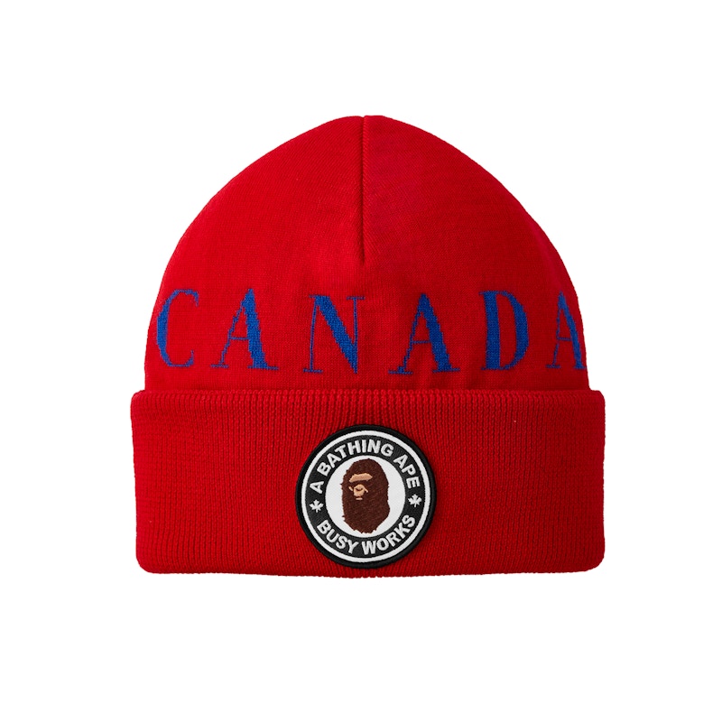 Canada goose shop beanie red