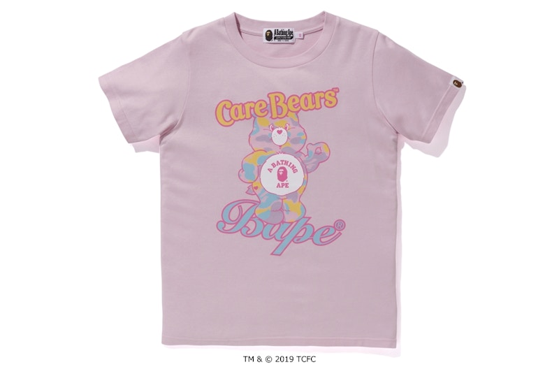 BAPE x Care Bears Camo Bears Tee (Ladies) Pink - FW19 - US