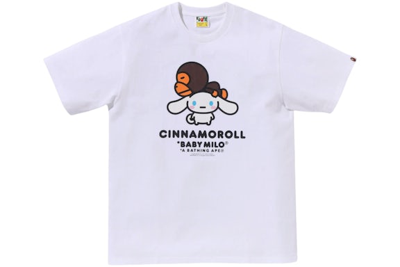 BAPE x Cinnamoroll Baby Milo Tee White