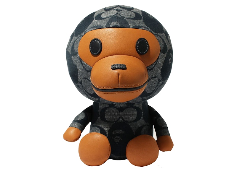 BAPE x Coach Baby Milo Plush Doll Navy