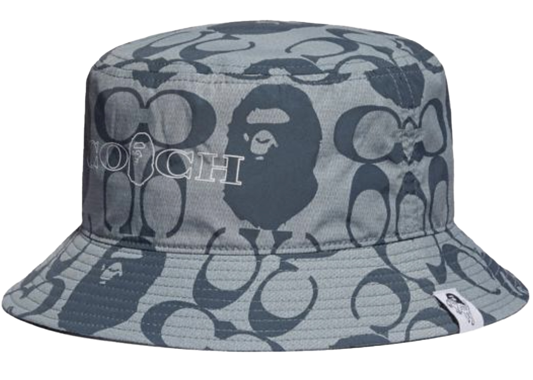 BAPE x Coach Bucket Hat Navy