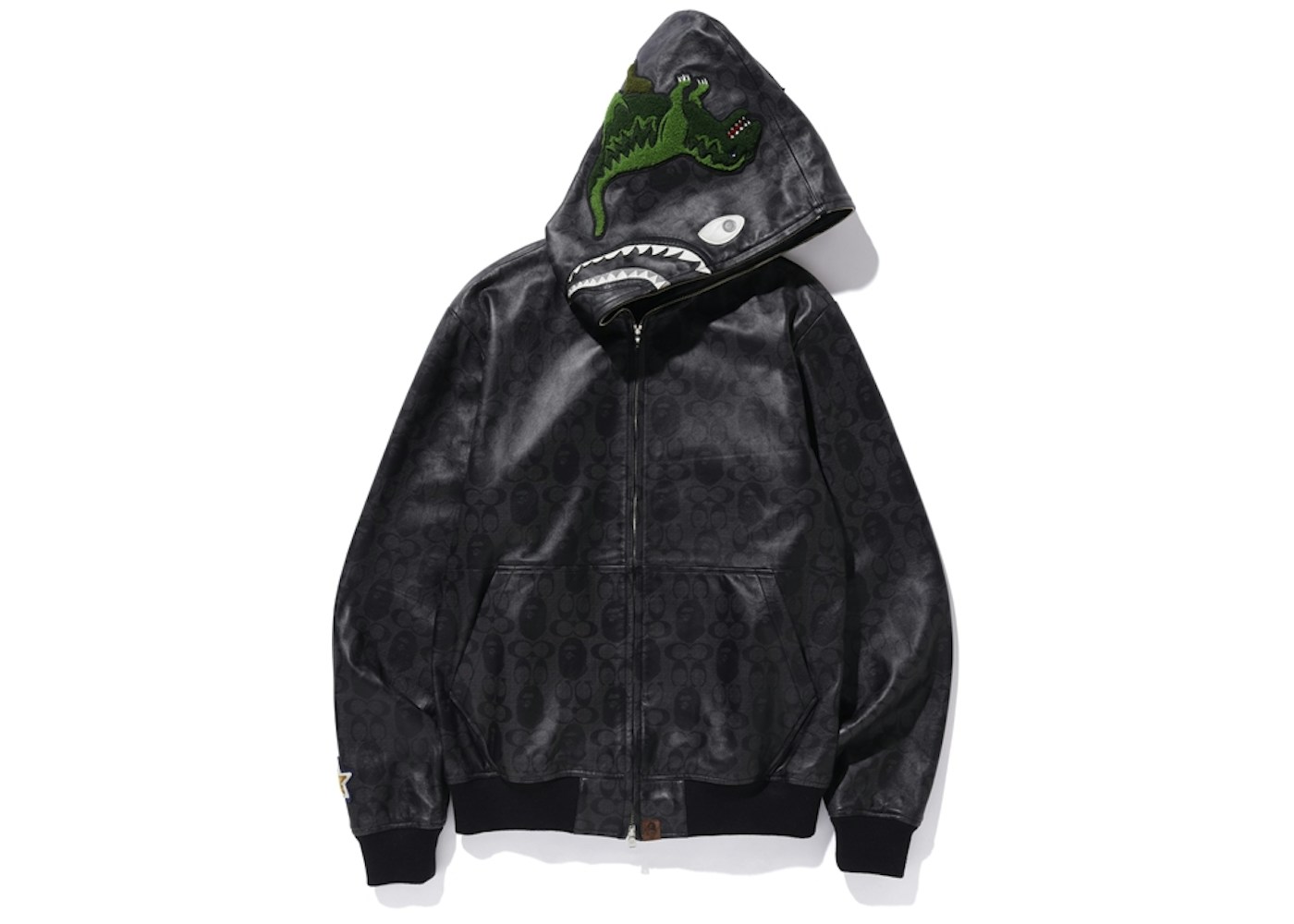 Coach x bape hoodie Clearance