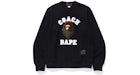 BAPE x Coach Rexy Crewneck Black