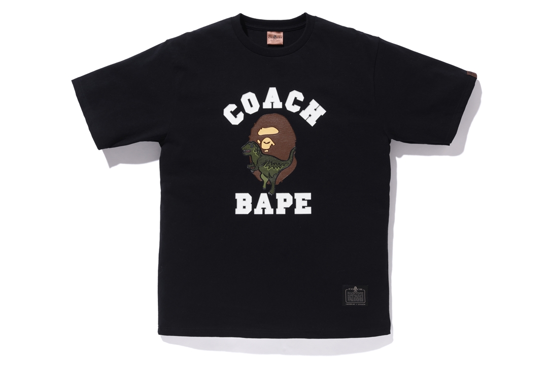 BAPE x Coach Rexy Tee Black