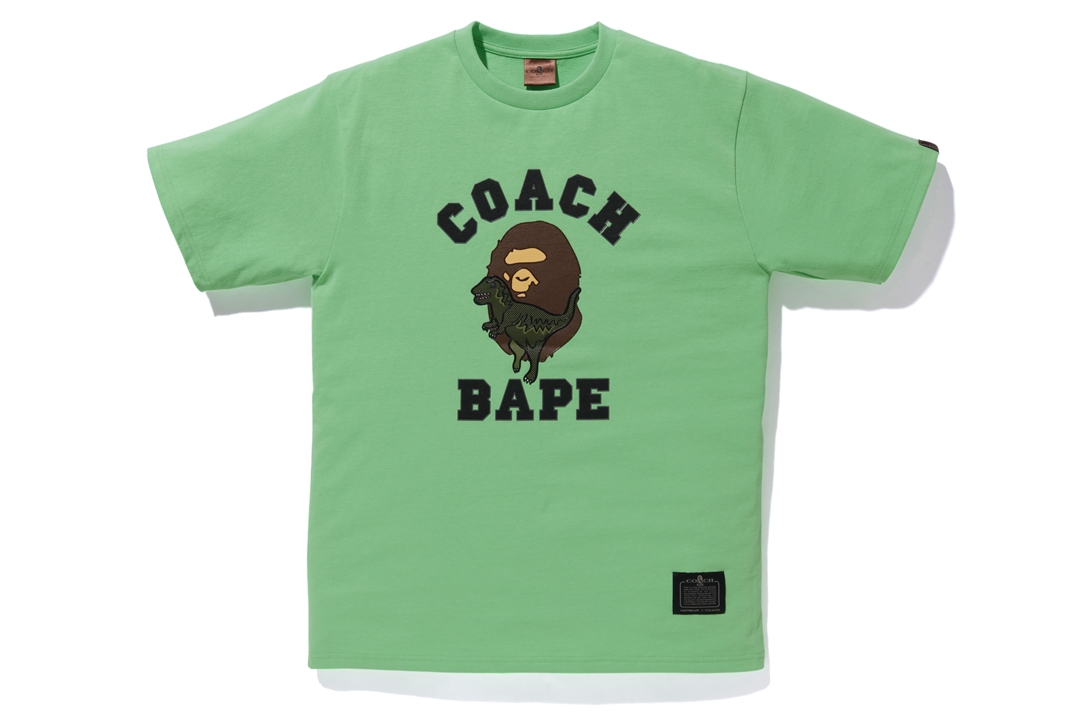 Tシャツ/カットソー(半袖/袖なし)BAPE® X COACH REXY TEE  ブラック Lサイズ