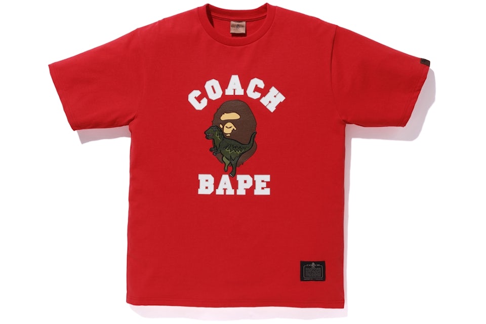 Coach x bape tee Clearance