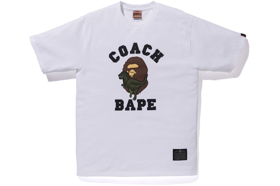 BAPE x Coach Rexy Tee White