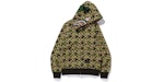 BAPE x Coach Shark Full Zip Hoodie Beige