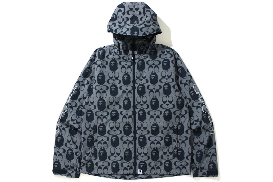 bape coach hoodie