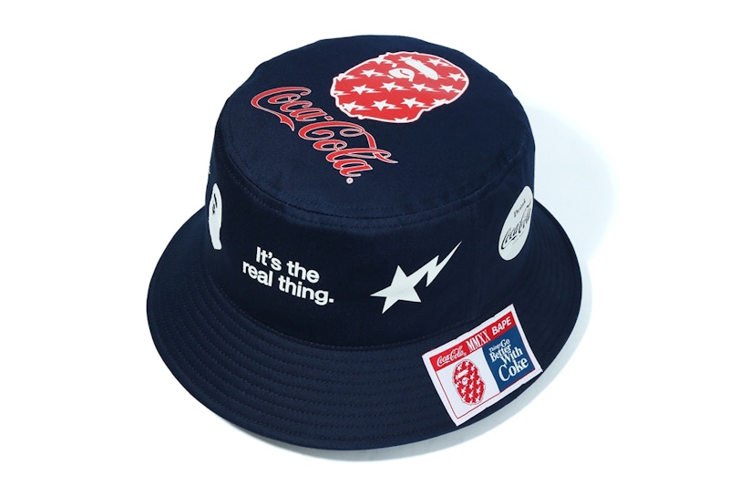 BAPE x Coca Cola Bucket Hat Navy - SS20 - US