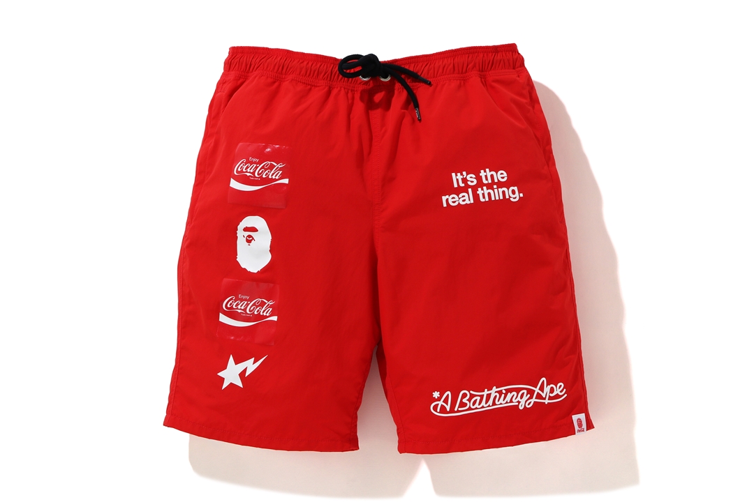 BAPE x Coca Cola Shorts Red - SS20 - US