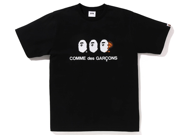 BAPE x Comme des Garcon Osaka Baby Milo #1 Tee Black Men's - SS23 - US