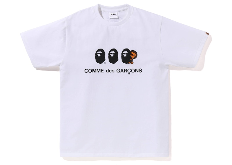 BAPE x Comme des Garcon Osaka Baby Milo #1 Tee White メンズ - SS23 ...