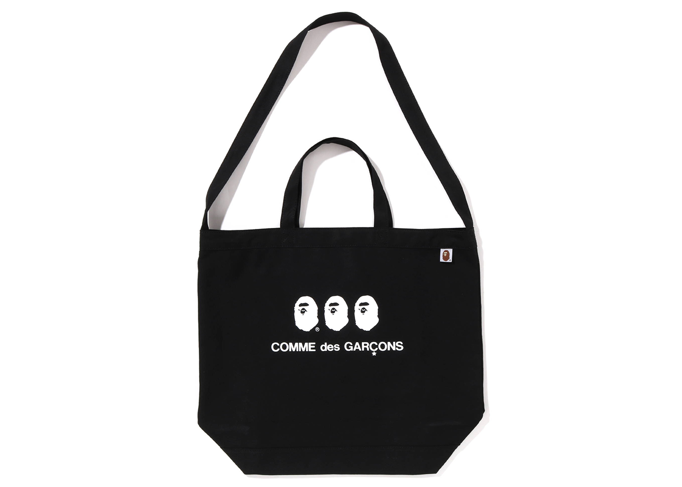 BAPE x Comme des Garcon Osaka Tote Bag Black - SS23 - US