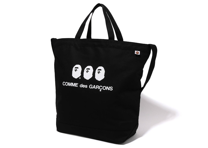 BAPE x Comme des Garcon Osaka Tote Bag Black - SS23 - US