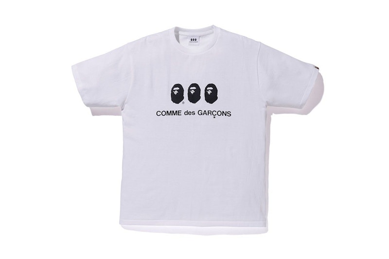 cdg x bape shirt