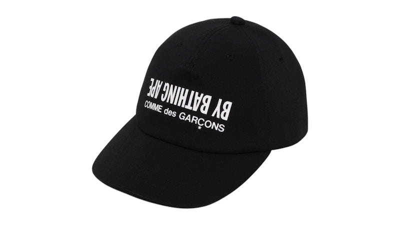 帽子 A BATHING APE x COMME des GARCONS OSAKA BAPE x Comme des Garcons Osaka Panel Cap (SS26) Black - US