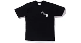 Supreme comme des garcons shirt split 2025 box logo tee black