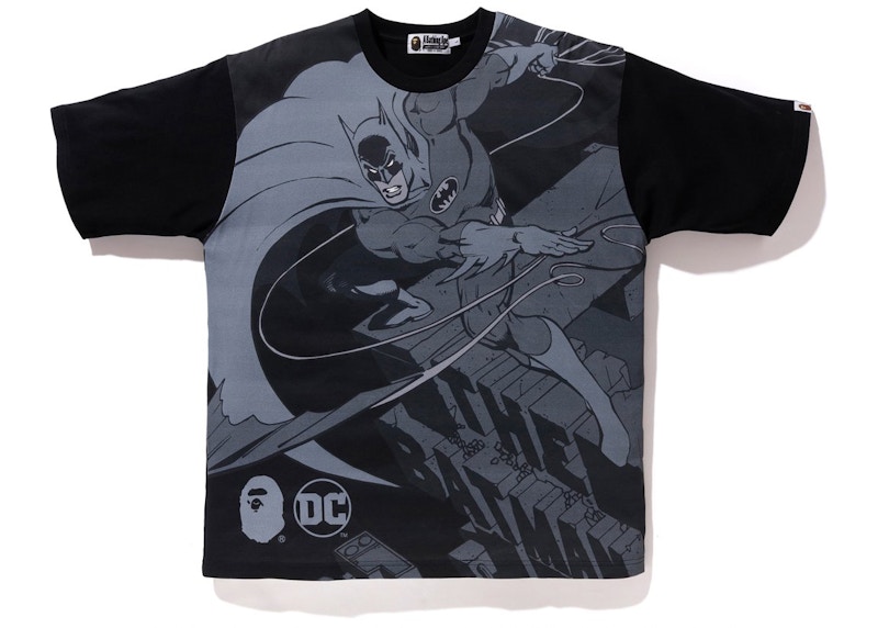 BAPE x DC Superman Relaxed Tee Black Men's - FW20 - US