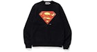 BAPE x DC Superman Crewneck Black