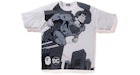 Camiseta BAPE x DC Superman Relajada Blanco