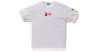Camiseta BAPE x DC Blanco/Rojo
