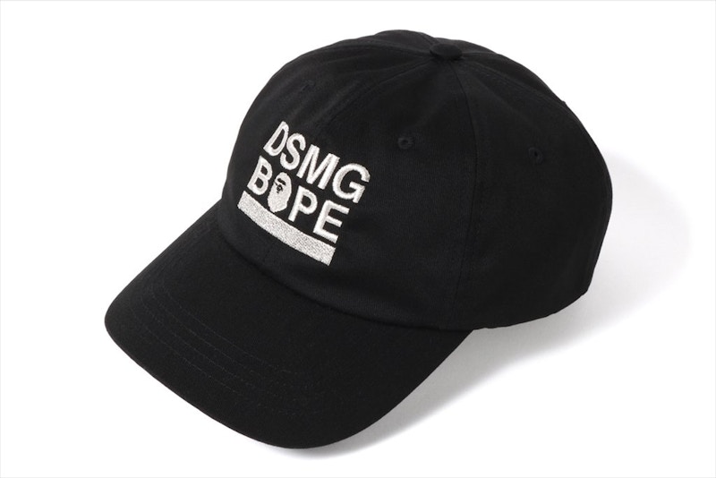 BAPE x DSMG Cap Black - SS20 - JP