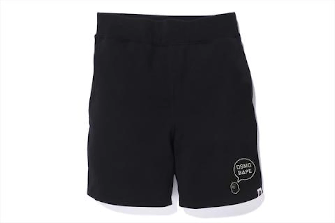 BAPE x DSMG Sweat Shorts Black Men's - SS20 - US