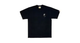 BAPE x Dover Street Market Special Camo Swarovski Ape Head T-Shirt Black