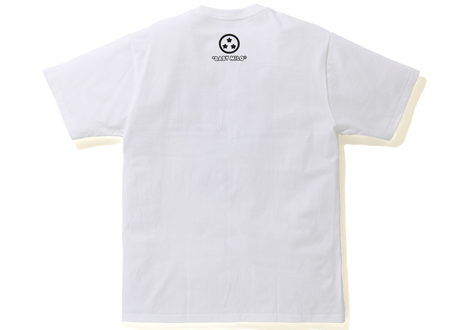 BAPE x Dragon Ball Z Baby Milo Mr Satan & Cell Tee White