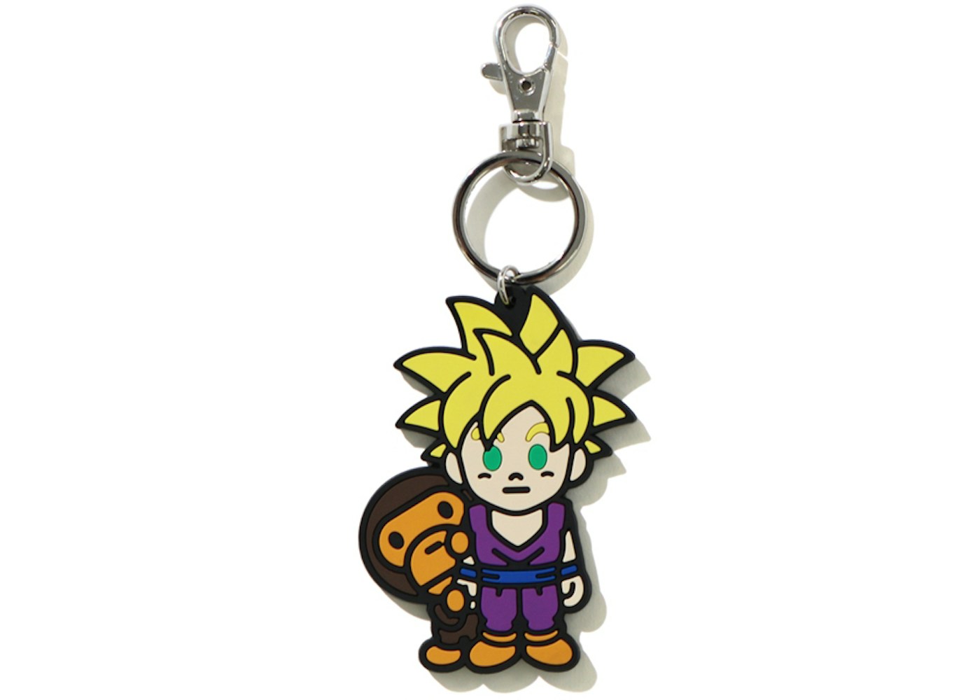 Bape X Dragon Ball Z Baby Milo Son Gohan Keychain Multi Ss20 Bape X Dragon Ball Z Baby Milo Son Gohan Keychain Multi Ss20