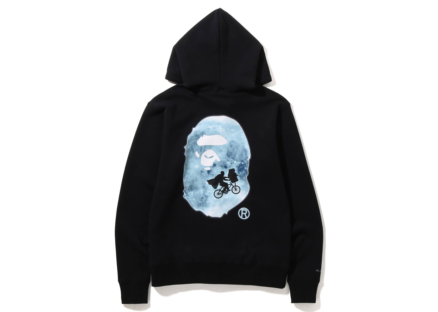 BAPE x E.T. Ape Head Zip Hoodie Black Men's - FW22 - US