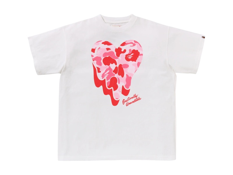 BAPE x Emotionally Unavailable Ape Head Tee White Men's