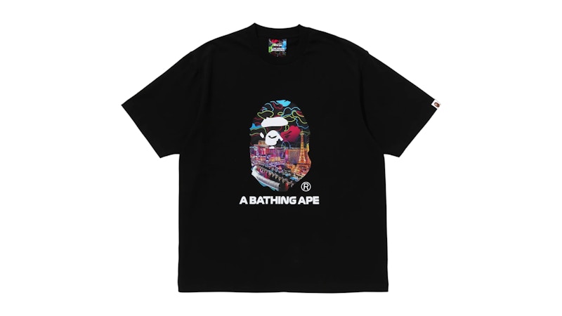 BAPE x F1LV A Bathing Ape Relaxed Fit Tee Black Men's - SS26 - US