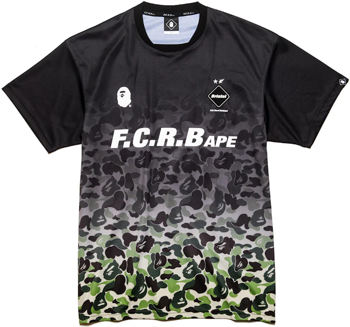 BAPE x F.C.R.B. Game Shirt Black Men's - SS19 - US