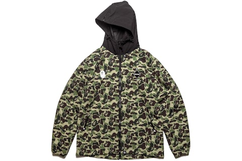 ジャケット・アウター BAPE FCRB SEPARATE PRACTICE JACKET BAPE-x-FCRB-Seperate-Practice-
