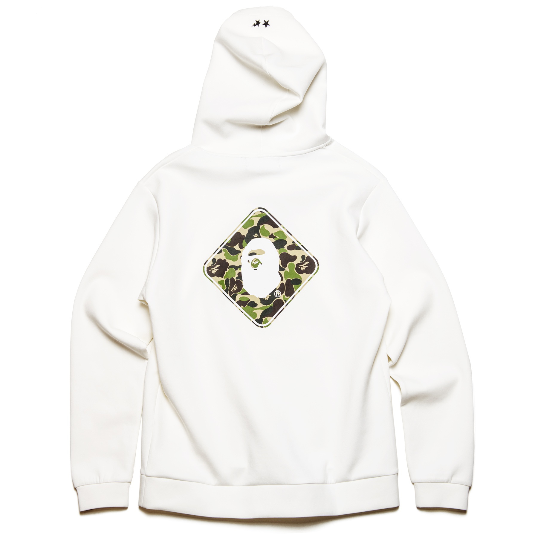 BAPE x F.C.R.B. Team Hoodie White Men's - SS19 - US