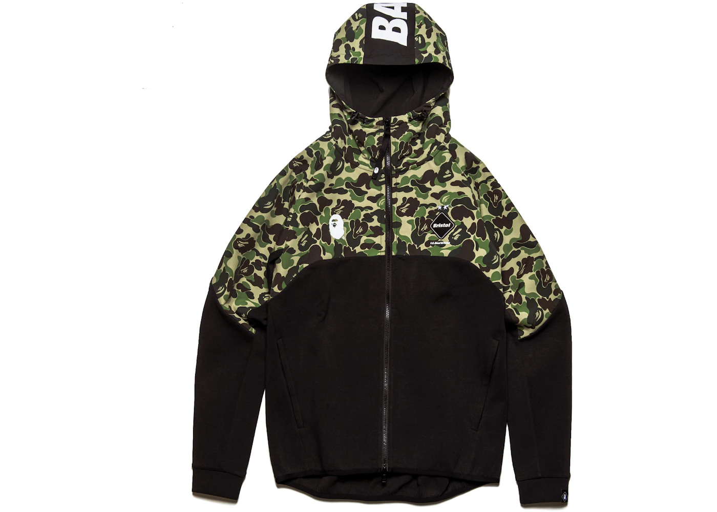 BAPE® x F.C.R.B. VENTILATION HOODIE | www.jarussi.com.br