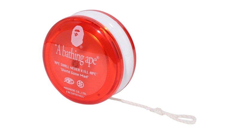 BAPE x Freshthings Translucent Yoyo Red