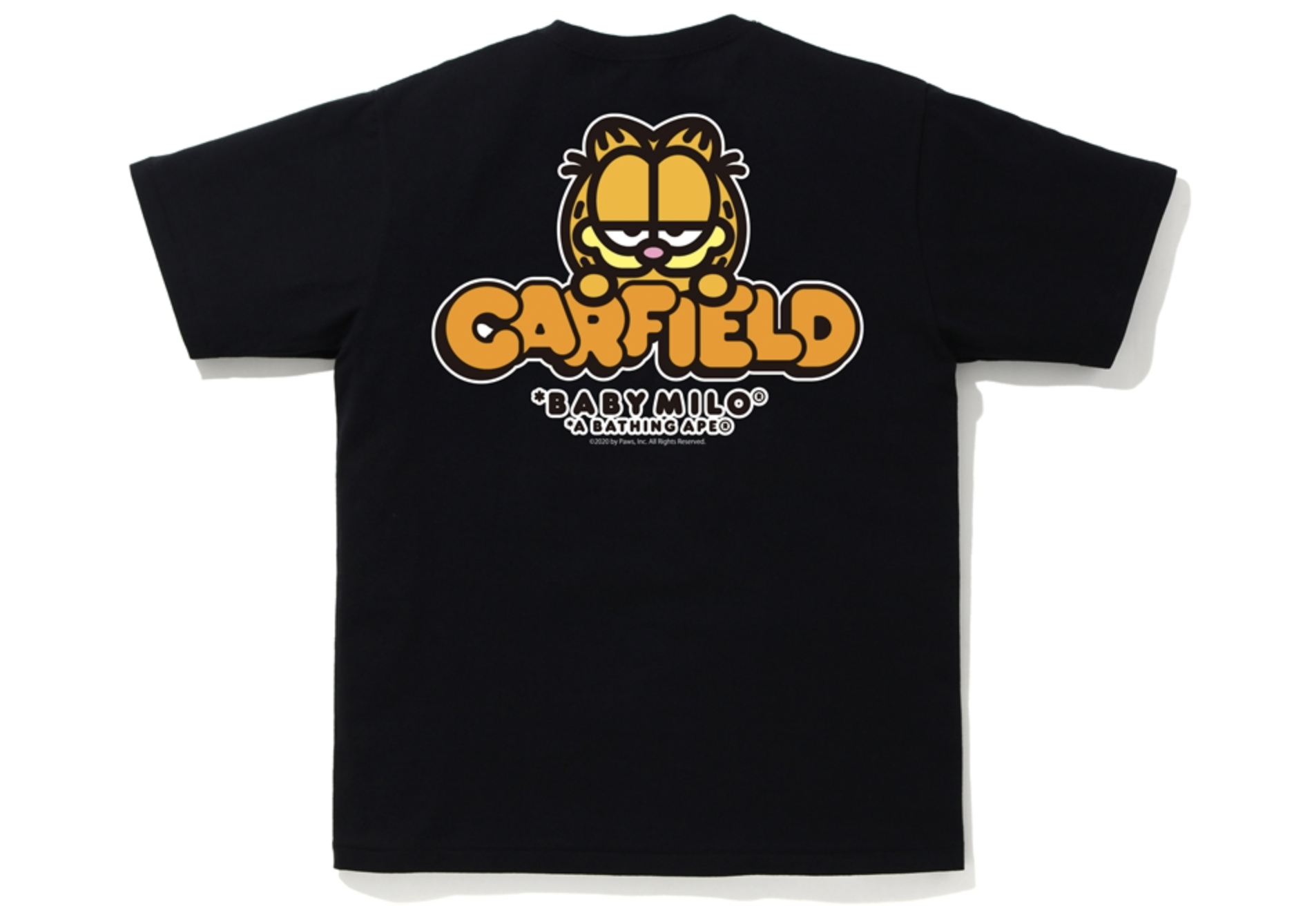 BAPE x Garfield #4 Tee Black メンズ - SS20 - JP