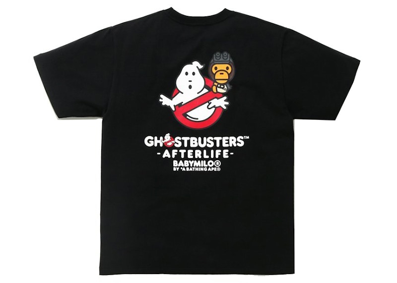 BAPE x Ghostbusters Baby Milo 1 Tee Black Men's - FW21 - US