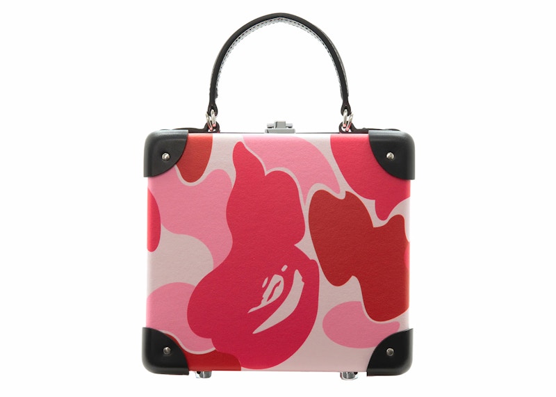Pre-owned Bape X Globetrotter London Square Bag In Pink