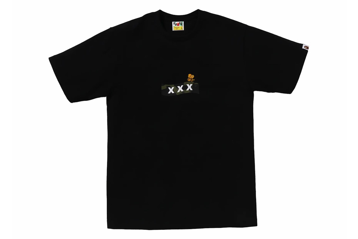Pre-owned Bape X God Selection Xxx Tee Black