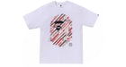 BAPE x Gran Turismo Ape Head #2 Tee White