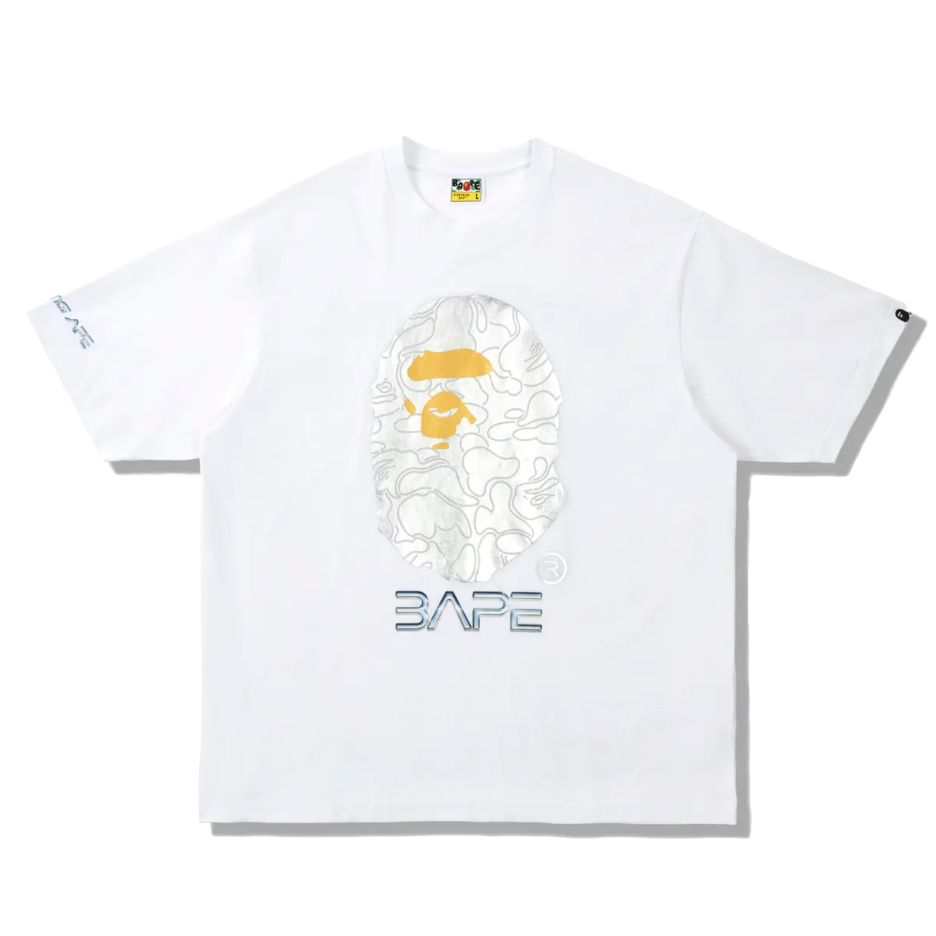 BAPE x Hajime Sorayama Ape Head Tee White