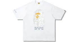 BAPE x Hajime Sorayama Ape Head Tee White