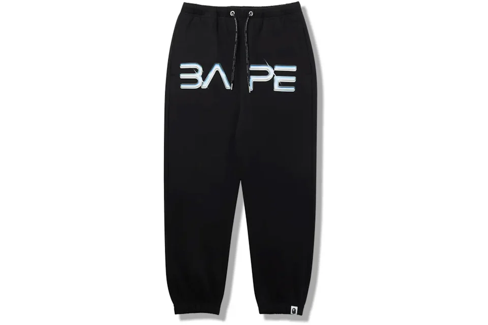 BAPE x Hajime Sorayama Logo Sweatpants Black