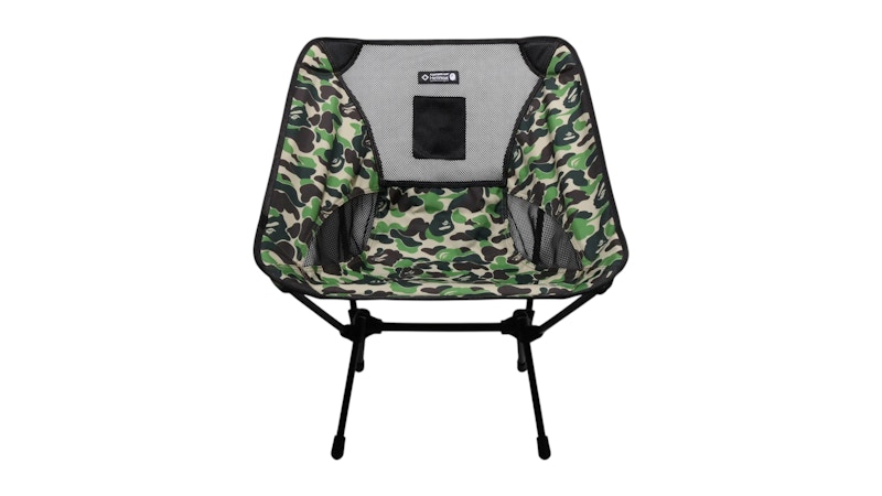 【 BAPE X HELINOX 】ABC CAMO CHAIR ONE BAPE x Helinox ABC Camo One Chair Green Men's - FW25 - US