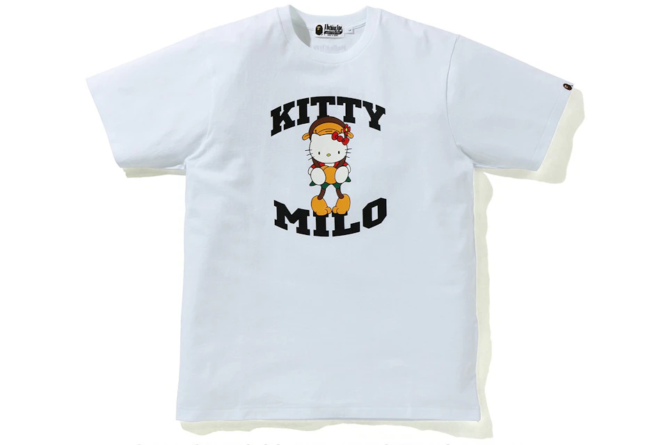 BAPE x Hello Kitty Baby Milo 1 Tee White