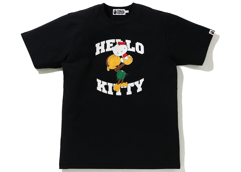 BAPE x Hello Kitty Baby Milo 2 Tee Black Men's - SS21 - US